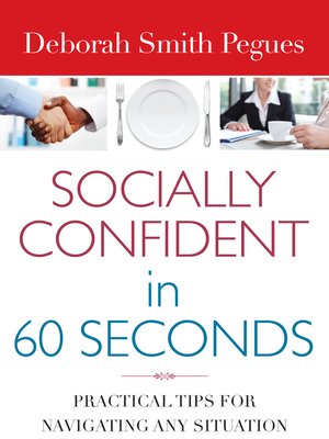 cover image of Socially Confident in 60 Seconds